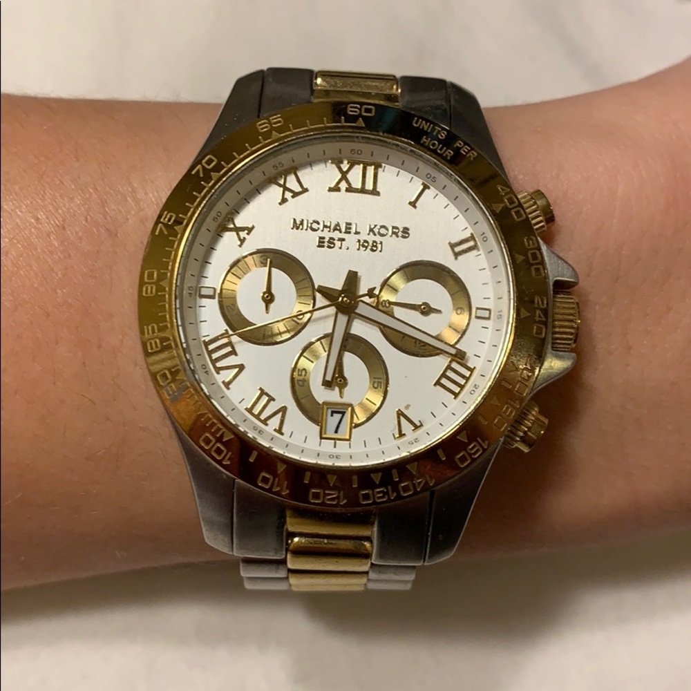 Gold/Silver Michael Kors Watch
